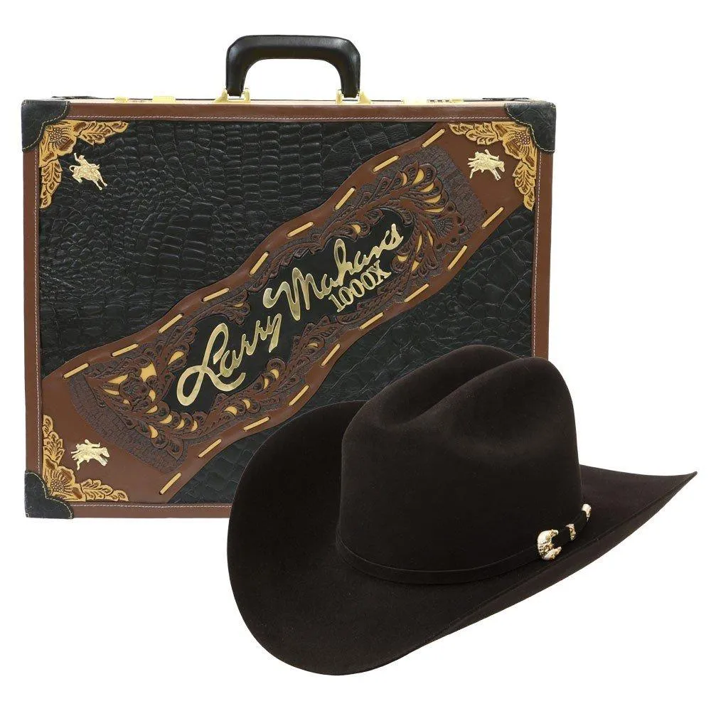 1000x Larry Mahan Imperial Hat Genuine Mink White