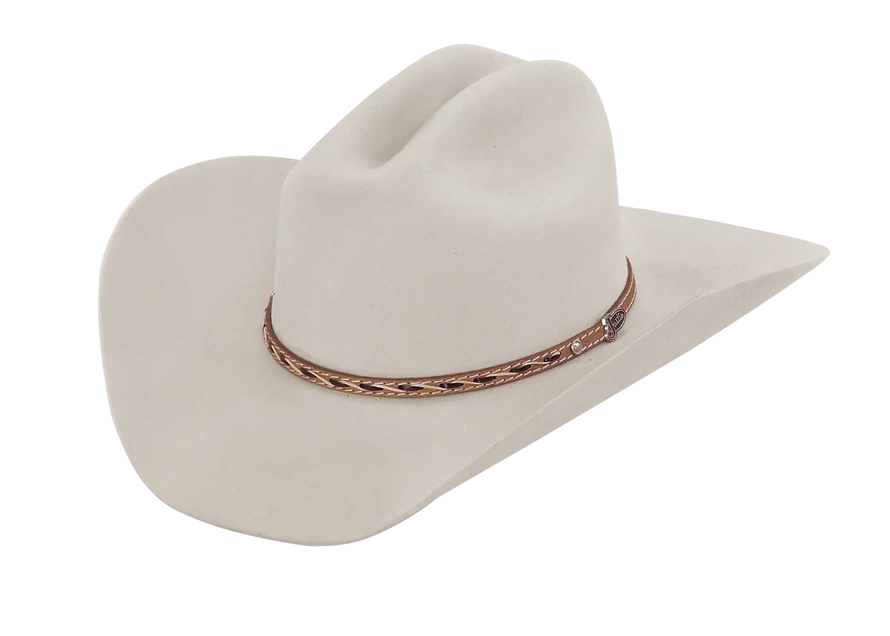 2x Justin Felt Hat: Bonanza