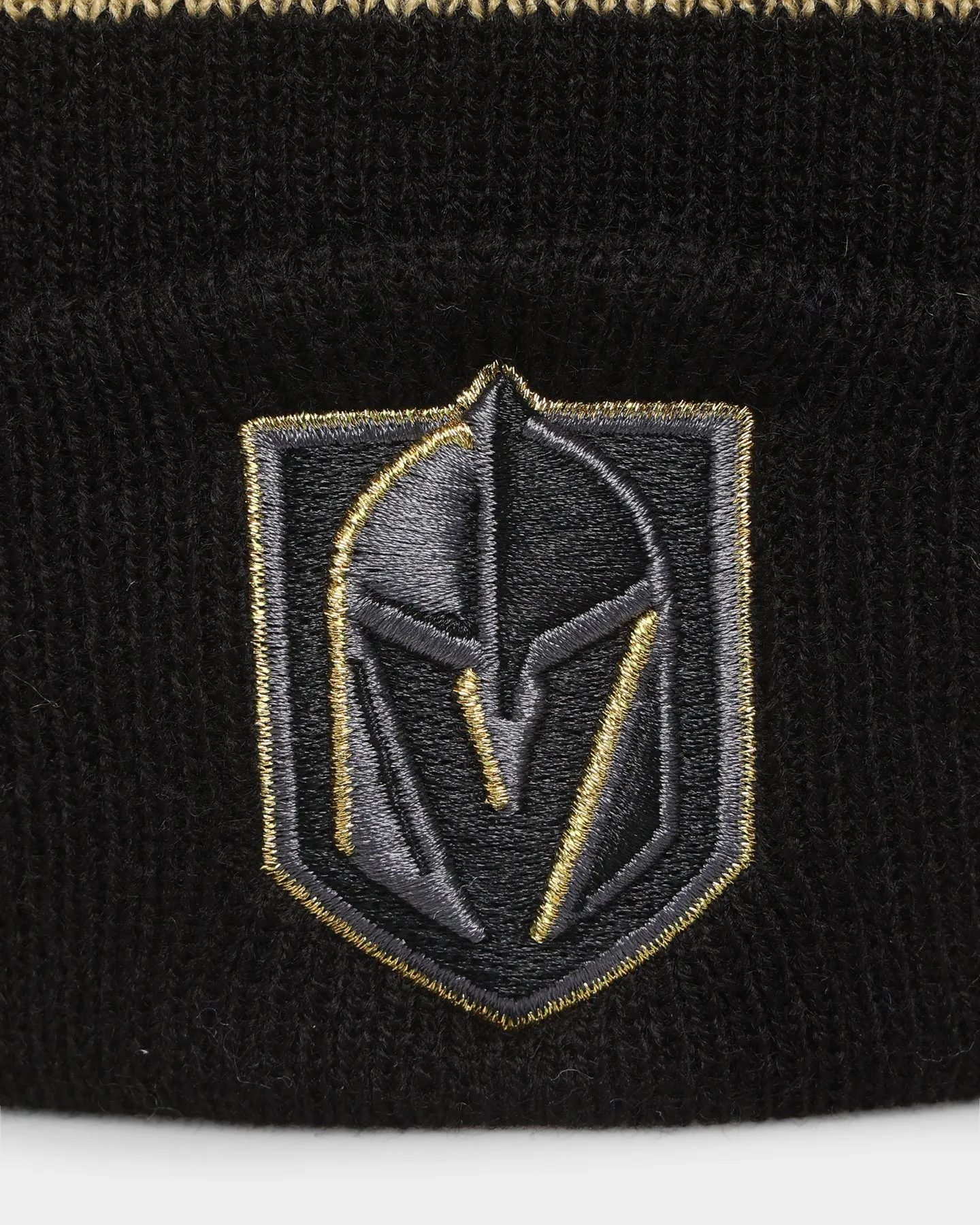 47 Brand Vegas Golden Knights Breakaway Cuff Knit Beanie Black