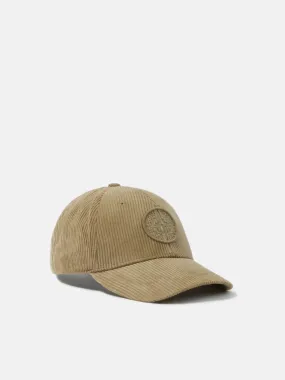 6-Panel Cap with Adjustable Strap - Biscuit