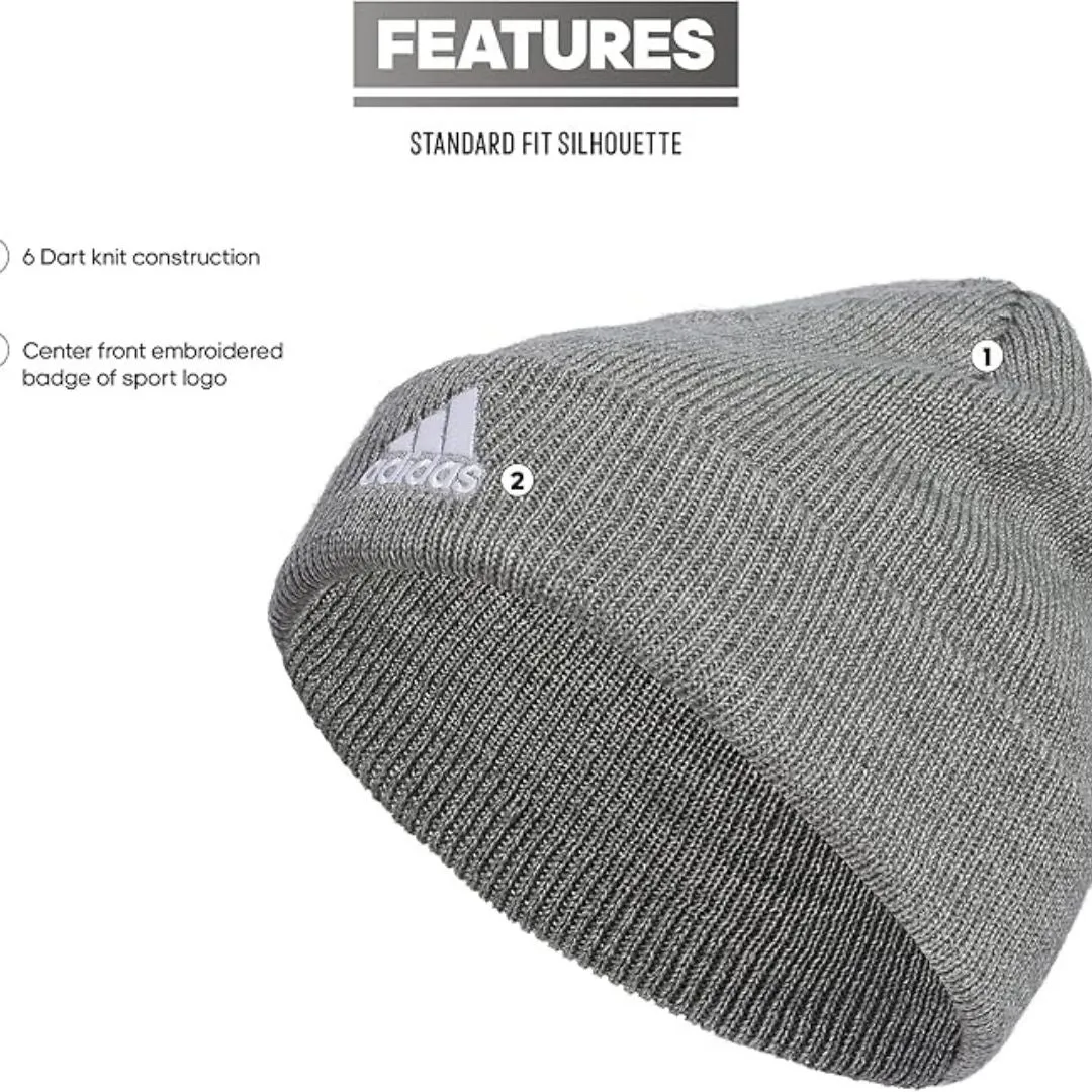Adidas Men's Team Issue Fold Beanie