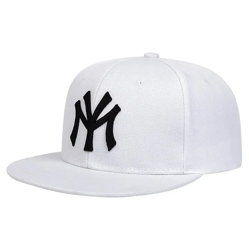 Adjustable Unisex Hip-hop Baseball Cap with Letter Embroidery