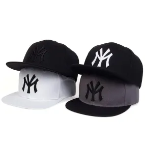 Adjustable Unisex Hip-hop Baseball Cap with Letter Embroidery