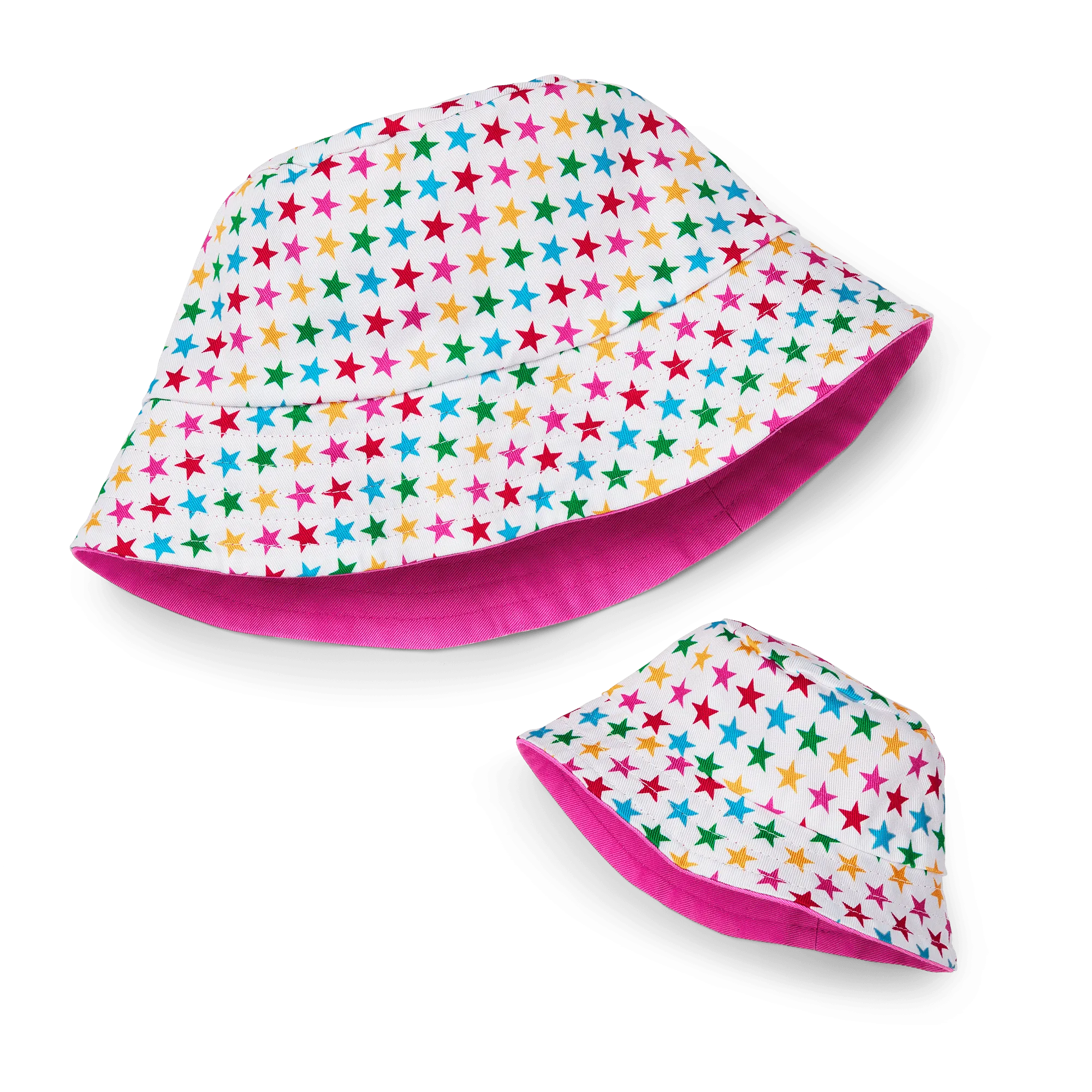 AG™ Star Bucket Hat Set for Girls & Dolls
