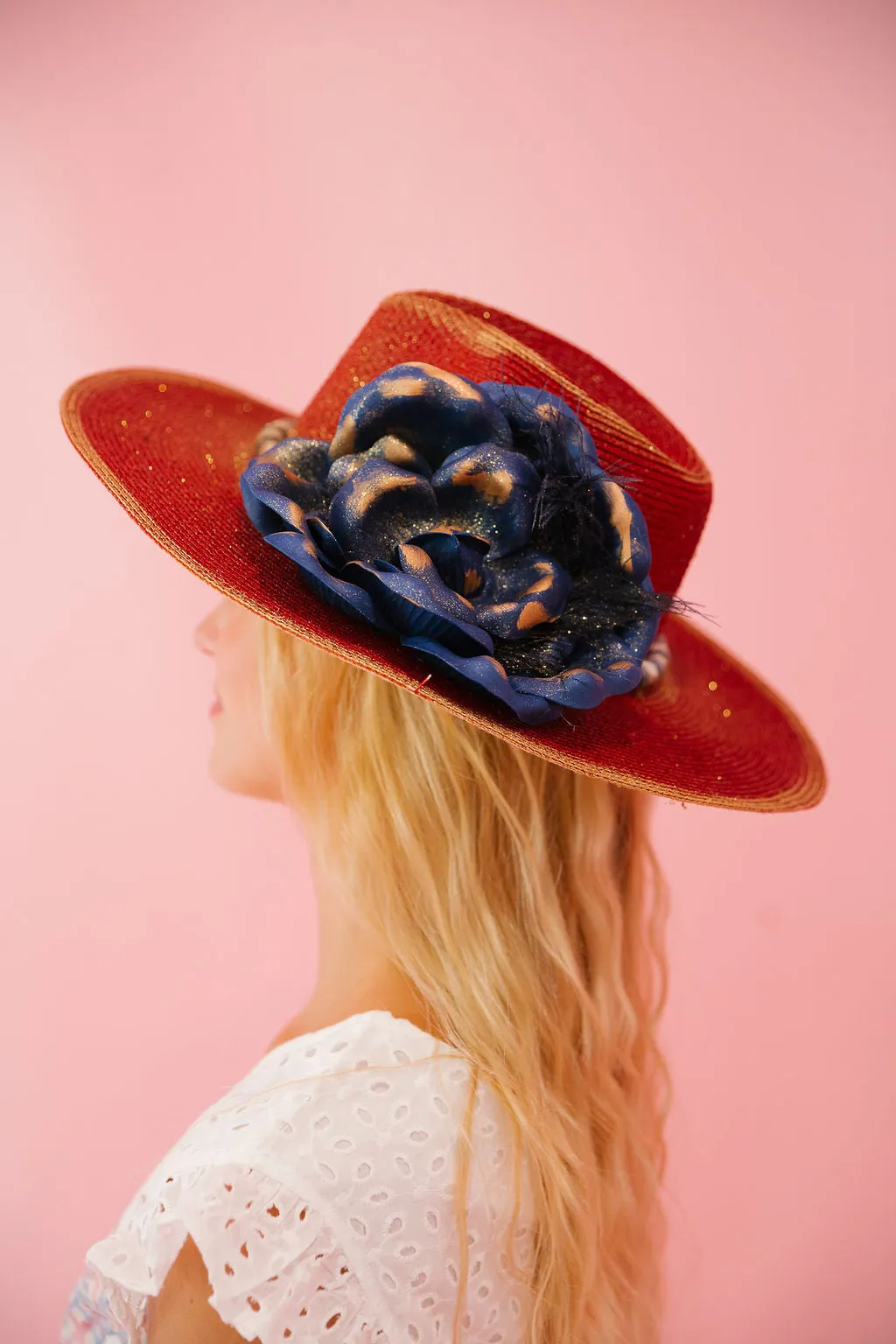 AMERICAN FLOWER SUN HAT