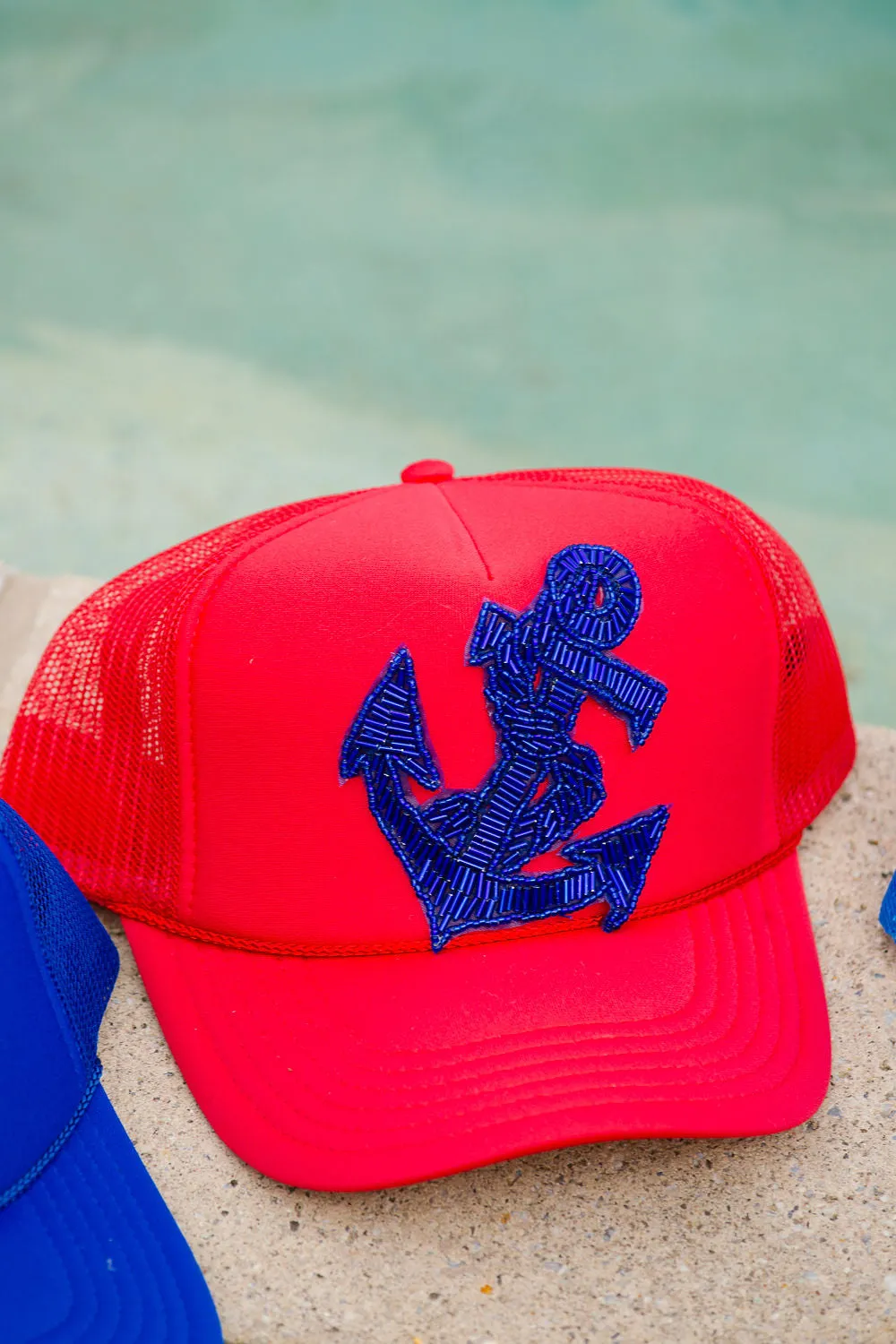 ANCHOR PATCH TRUCKER HATS