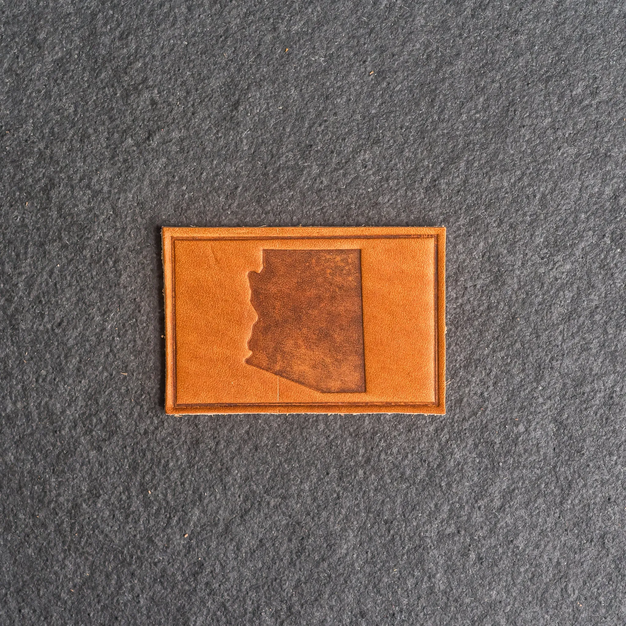Arizona Leather Patches with optional Velcro added