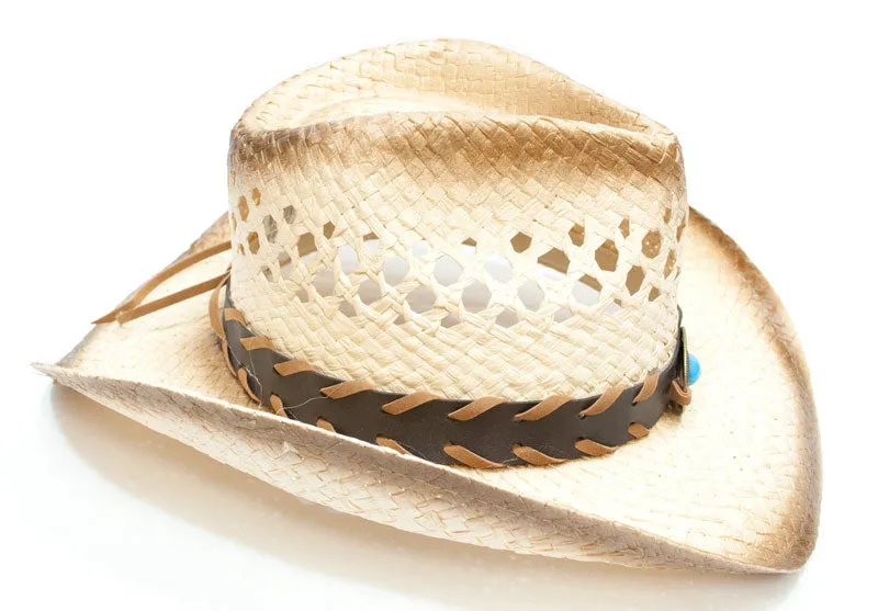 Assorted design Unisex Straw Cowboy Hats