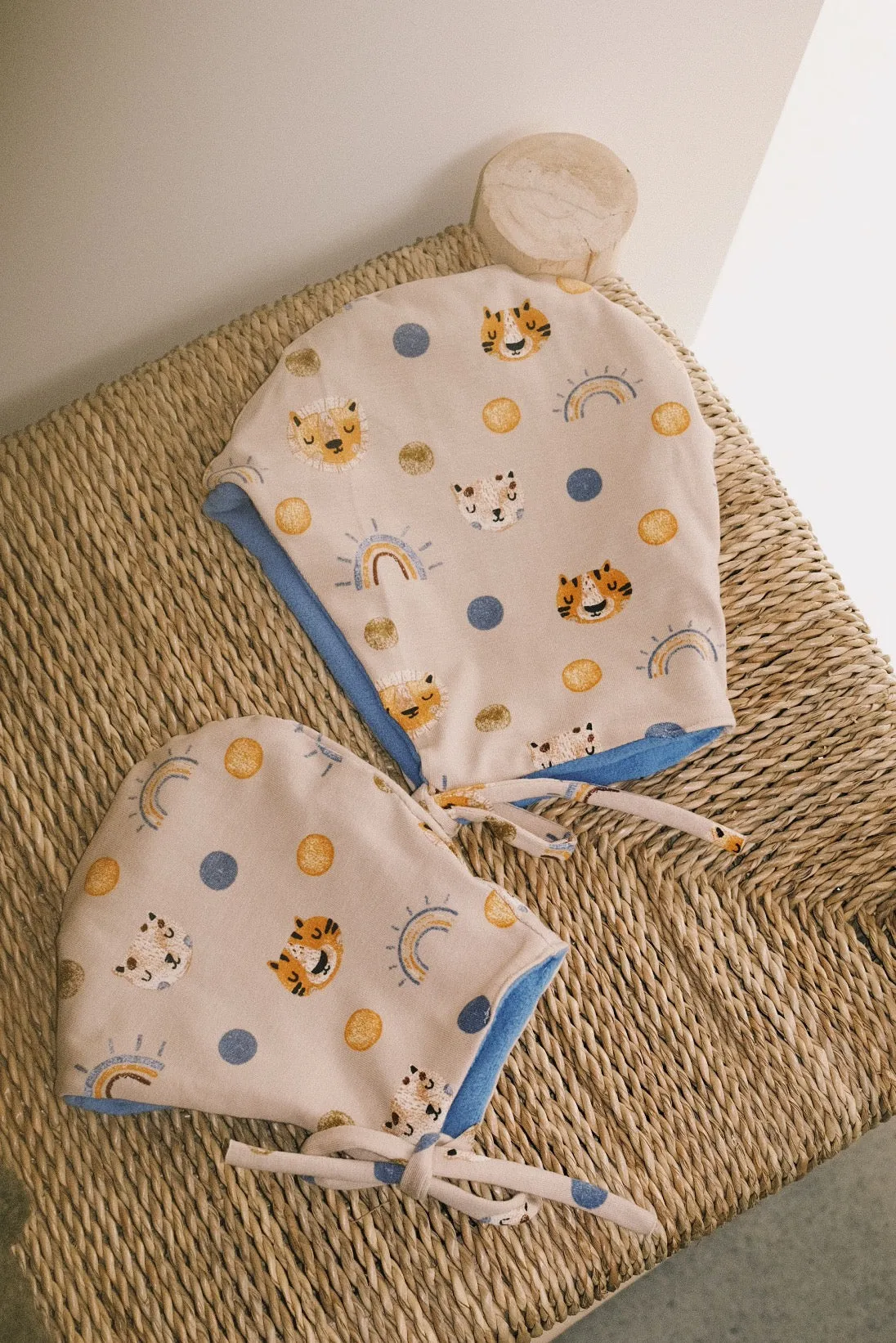 baby hat - reversible