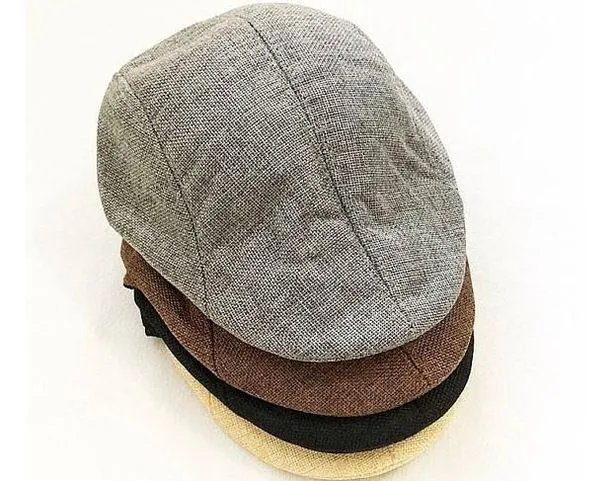 Baby Kids Retro Baker Boy, Country Golf Hat, Flat Cap, Palos
