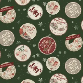 Better Not Pout by Clothworks ORNAMENTS/FOREST