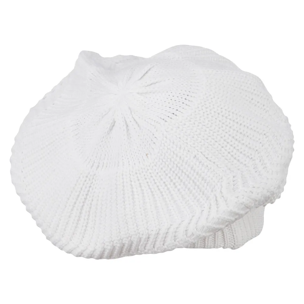 Big Size Cotton Rasta Tam Beret