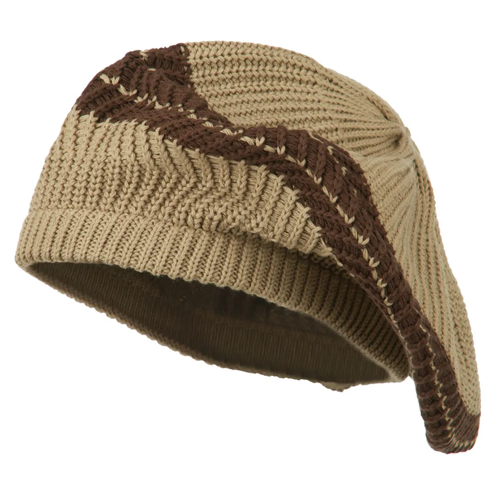 Big Size Cotton Rasta Tam Beret