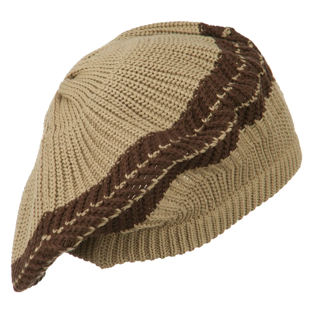 Big Size Cotton Rasta Tam Beret