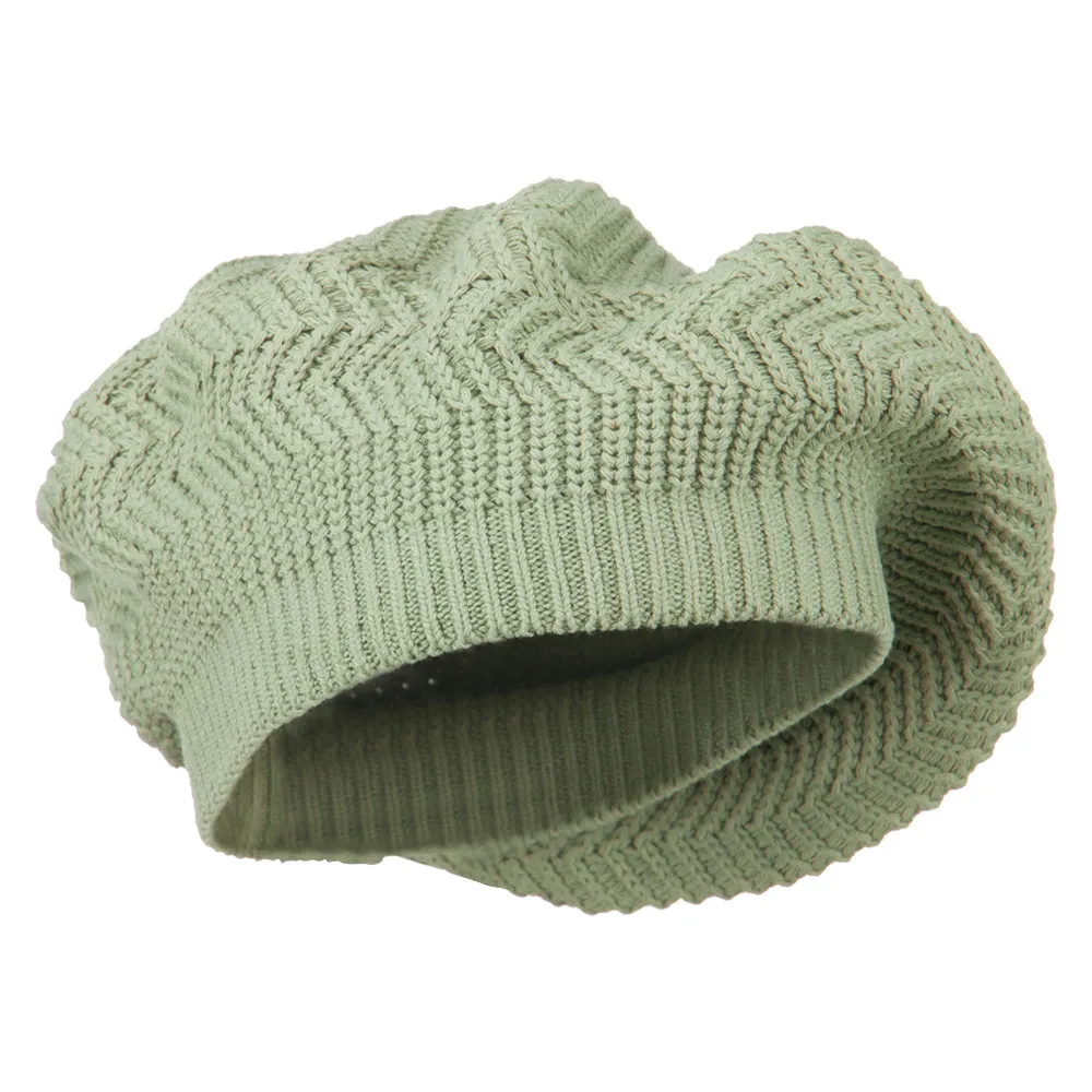 Big Size Cotton Rasta Tam Beret