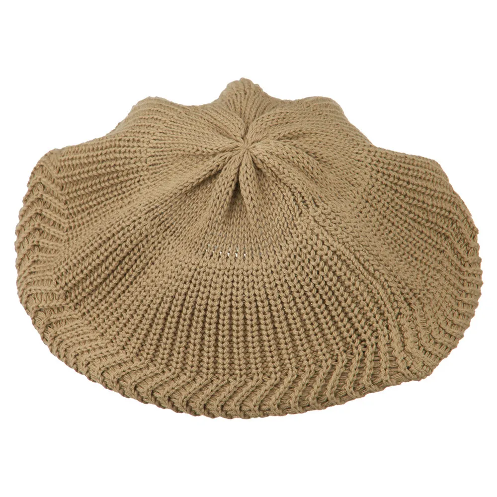 Big Size Cotton Rasta Tam Beret