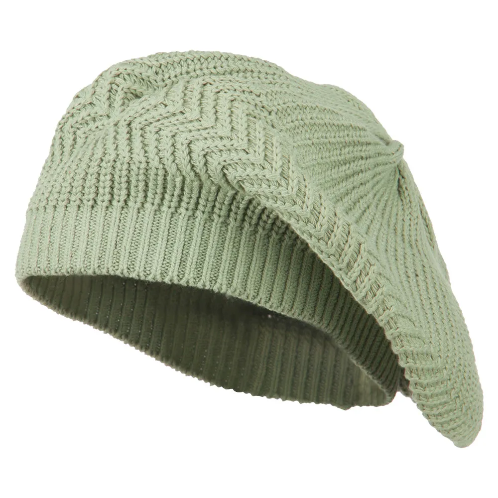 Big Size Cotton Rasta Tam Beret