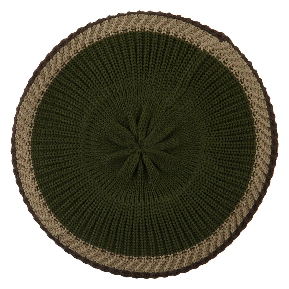 Big Size Cotton Rasta Tam Beret