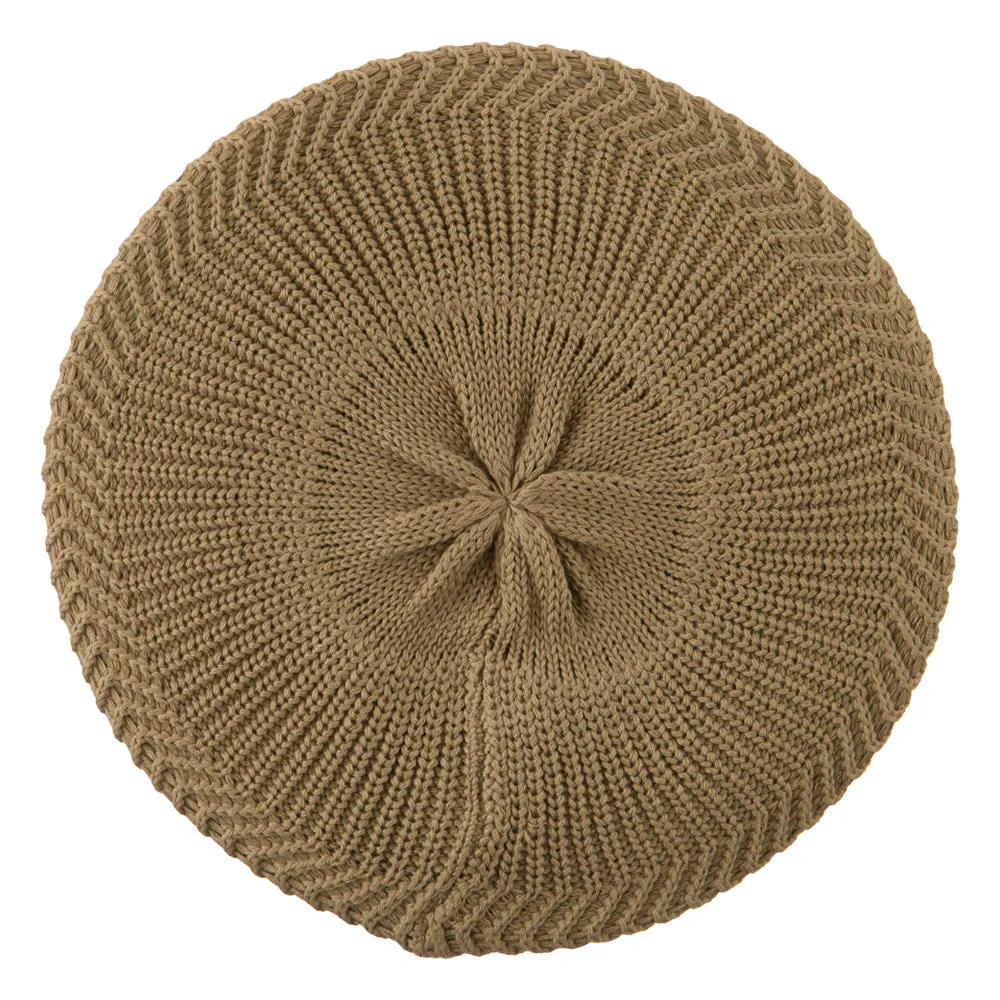 Big Size Cotton Rasta Tam Beret