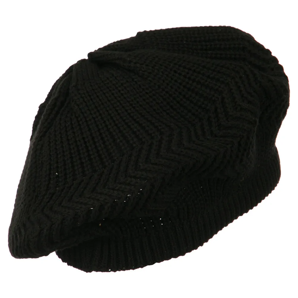 Big Size Cotton Rasta Tam Beret