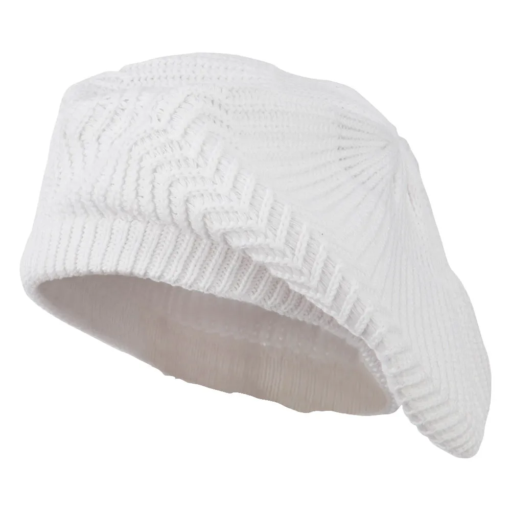 Big Size Cotton Rasta Tam Beret
