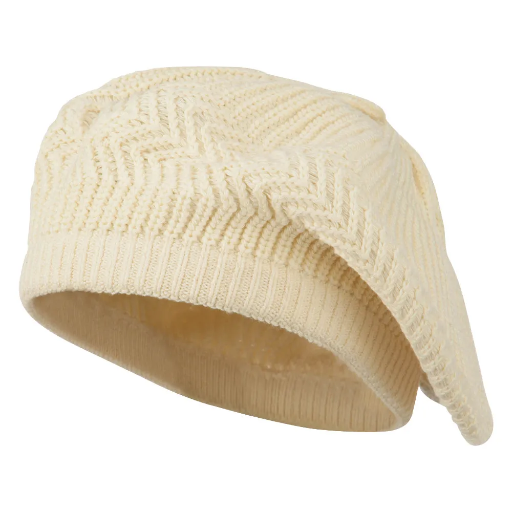 Big Size Cotton Rasta Tam Beret