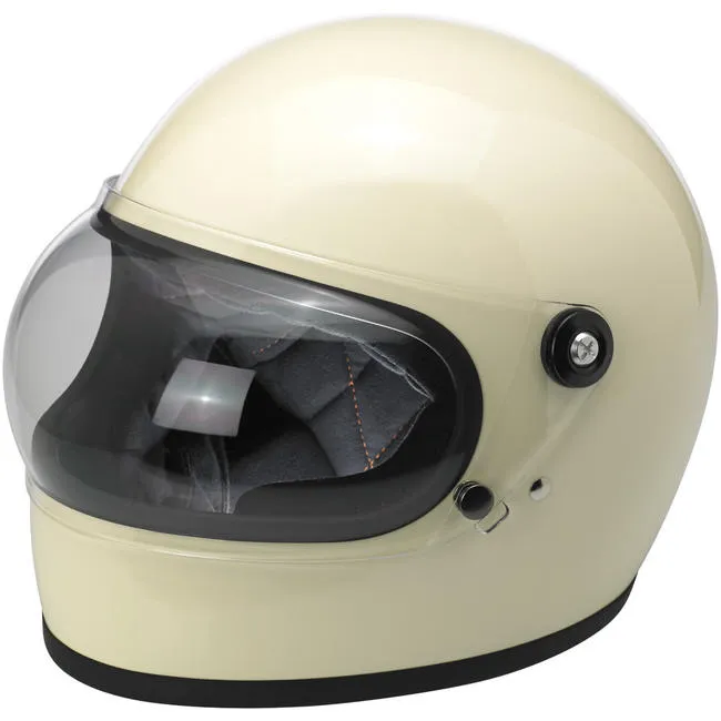 Biltwell Gringo S Bubble Visor - Clear - Anti Fog