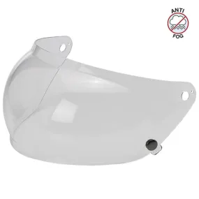Biltwell Gringo S Bubble Visor - Clear - Anti Fog
