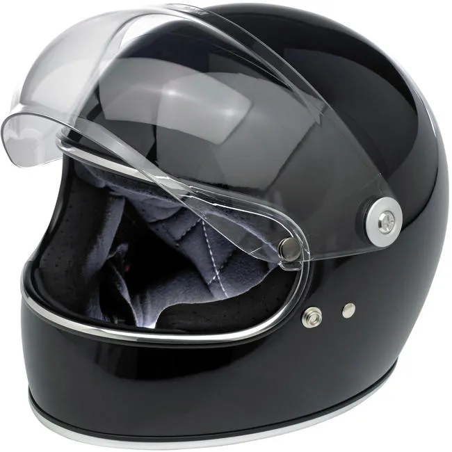 Biltwell Gringo S Bubble Visor - Clear - Anti Fog