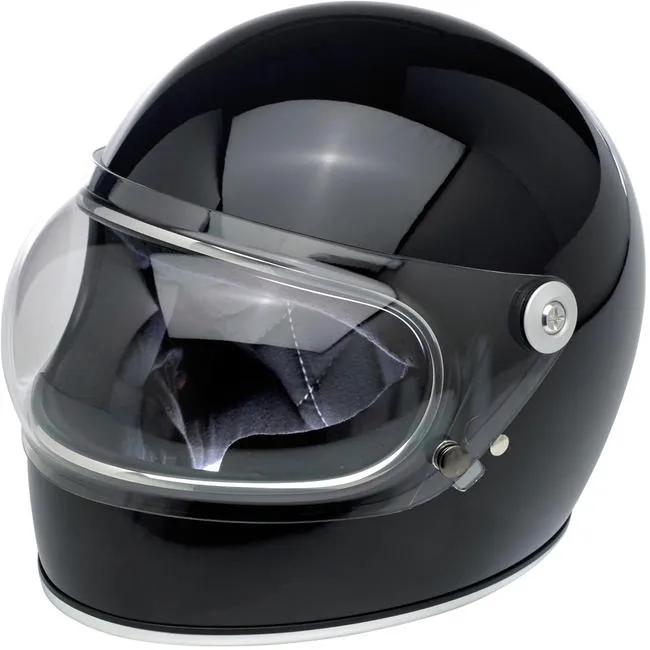 Biltwell Gringo S Bubble Visor - Clear - Anti Fog