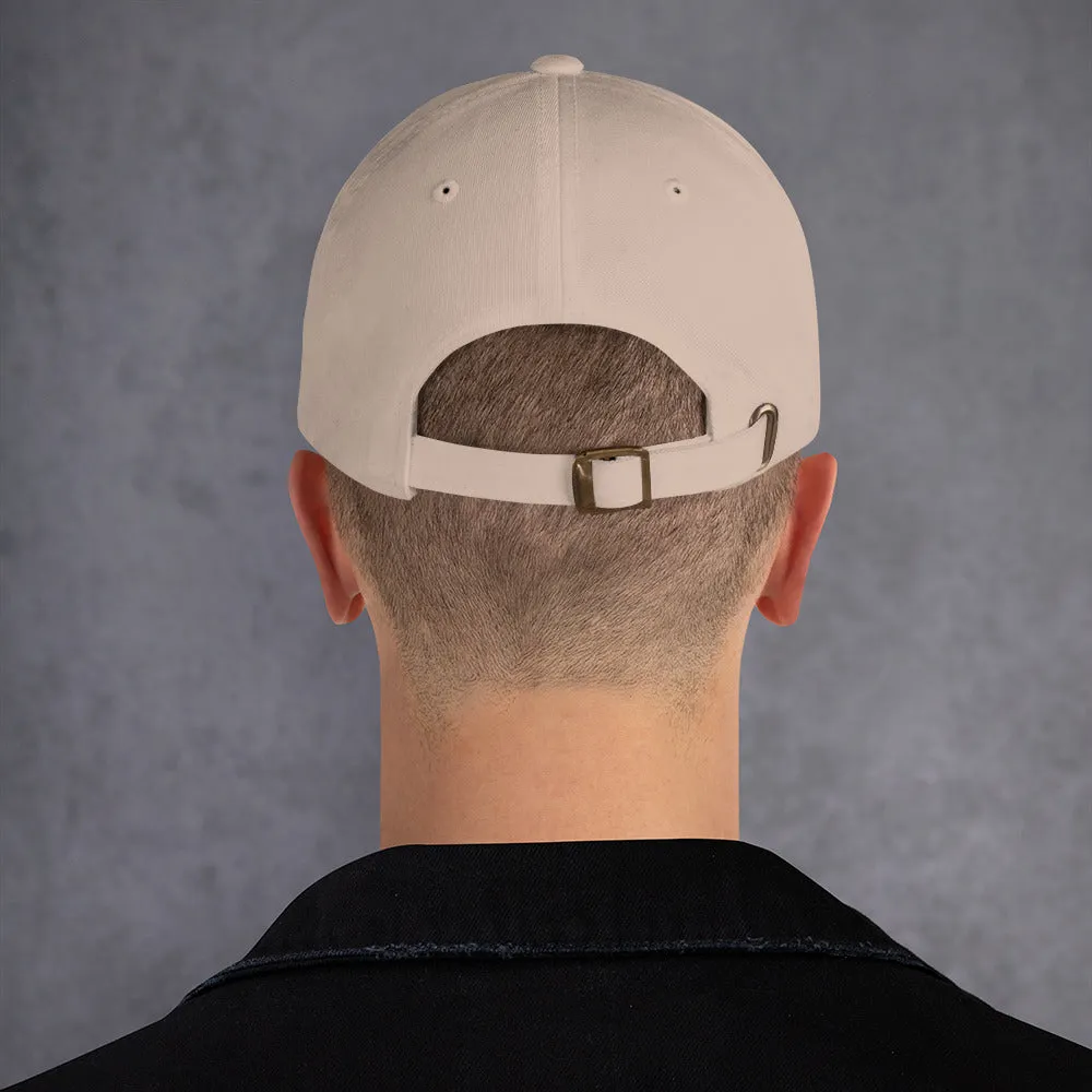 Brian spelled out with Embroidered Nautical Signal Flags Dad hat, Semaphore Flags Cap