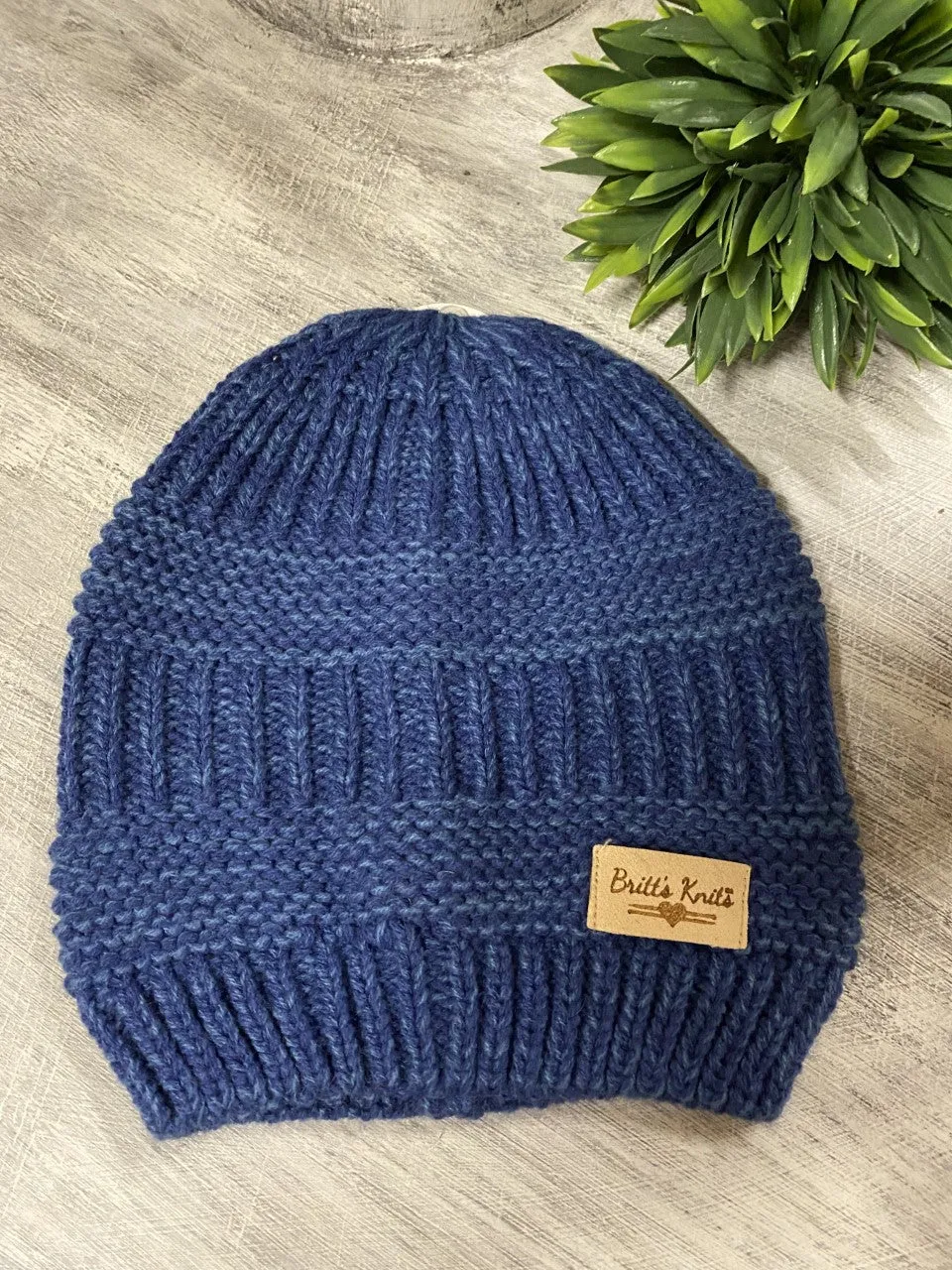 Britt's Knits Knit Beanies Ast Colors as shown