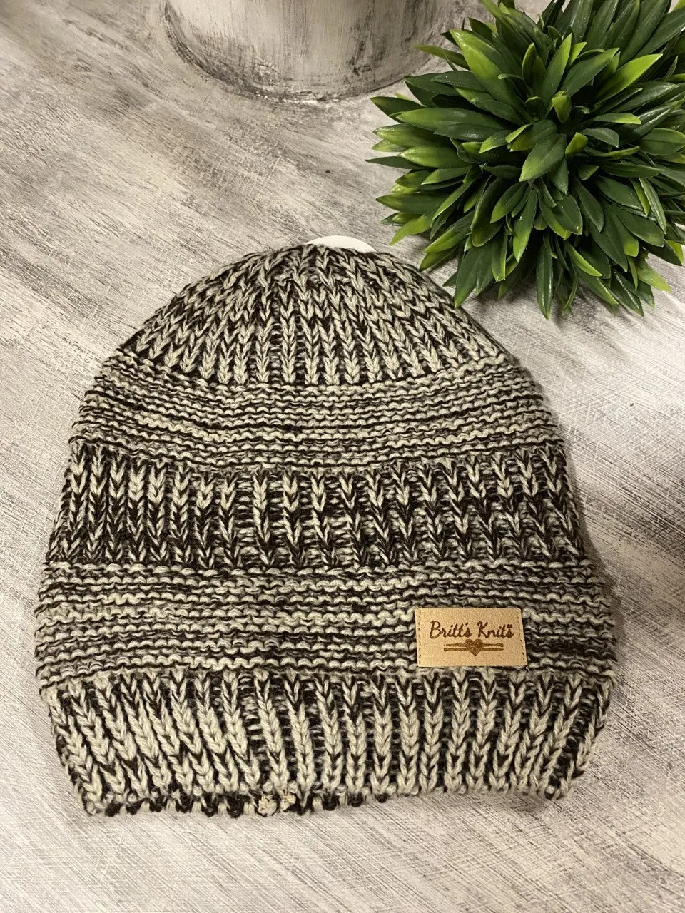 Britt's Knits Knit Beanies Ast Colors as shown