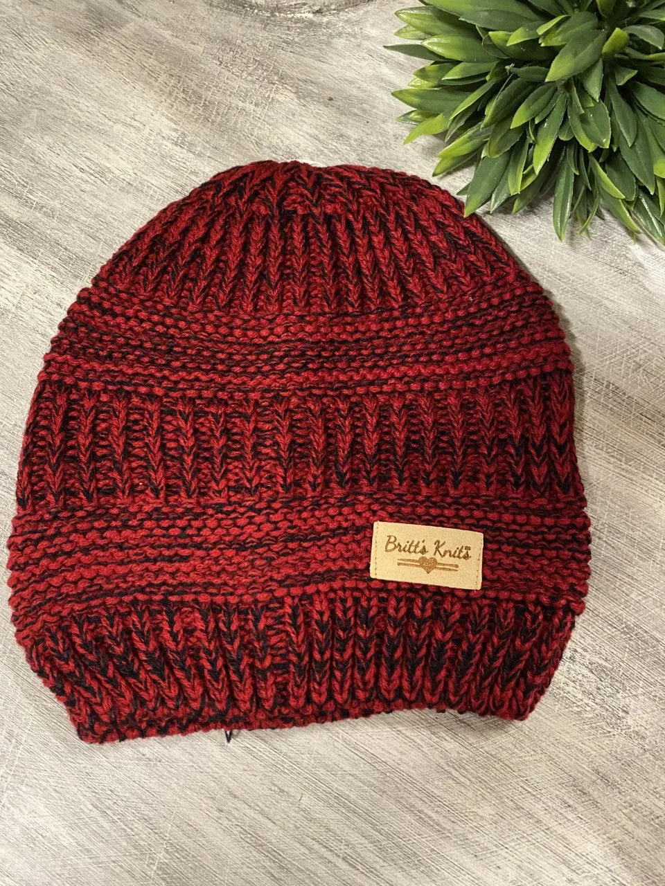 Britt's Knits Knit Beanies Ast Colors as shown
