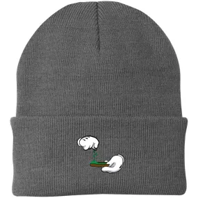 BURN THE OPPS Knit Cap
