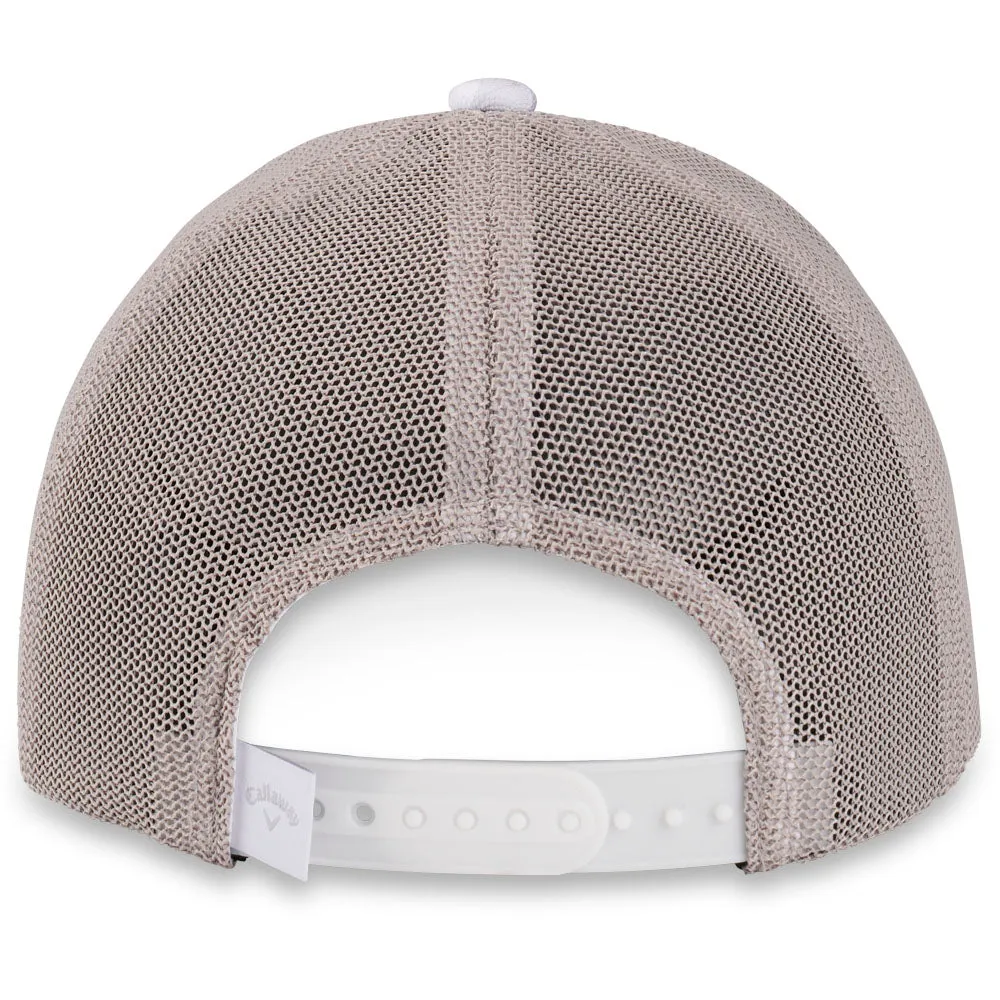 Callaway Playing Through Trucker Cap - White Tropical