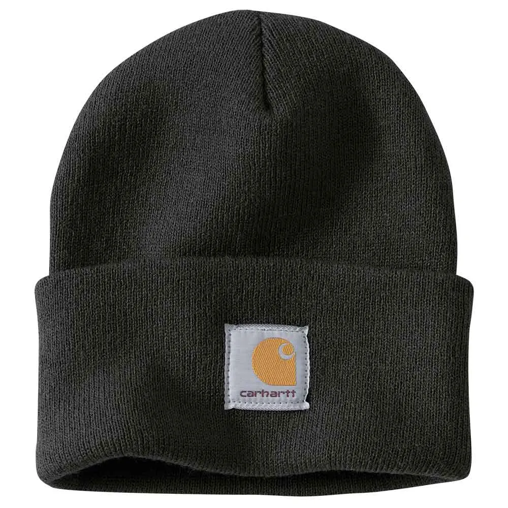 Carhartt Knit Cuff Beanie in Black | A18-BLK BLACK