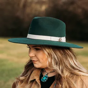 Charlie 1 Horse | Highway Wool Felt Hat in Green