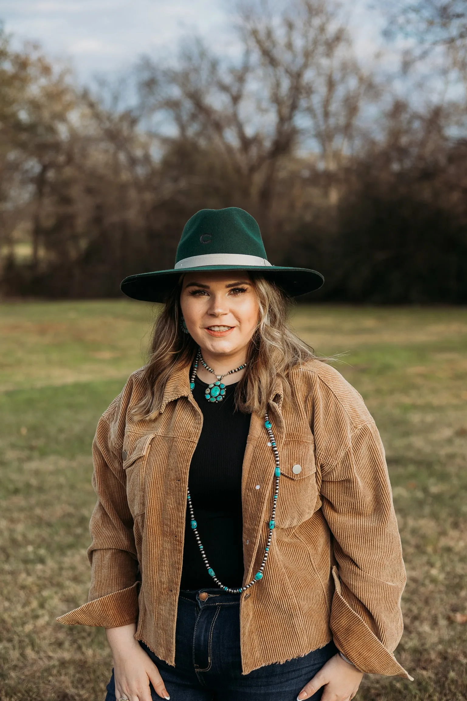 Charlie 1 Horse | Highway Wool Felt Hat in Green