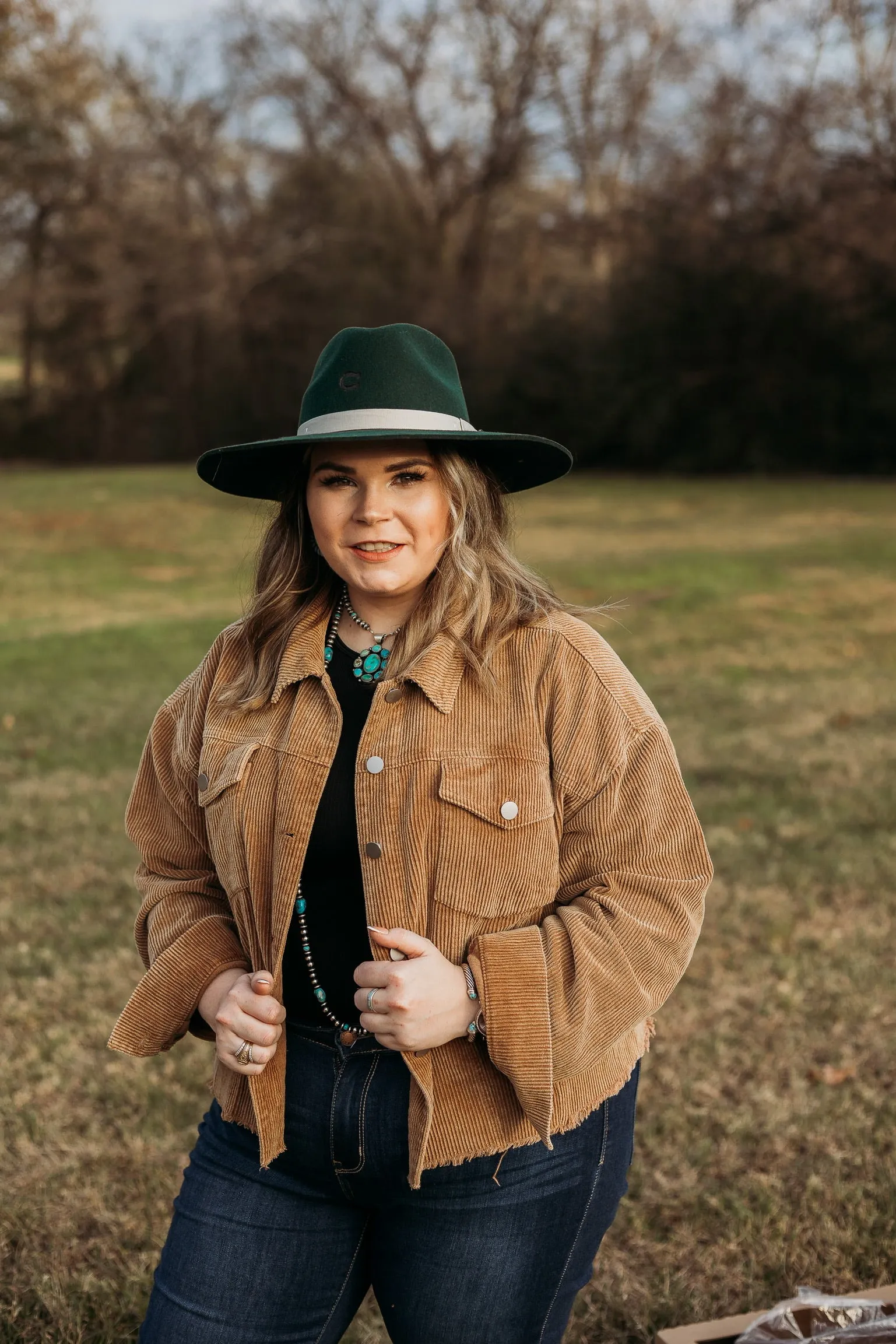 Charlie 1 Horse | Highway Wool Felt Hat in Green