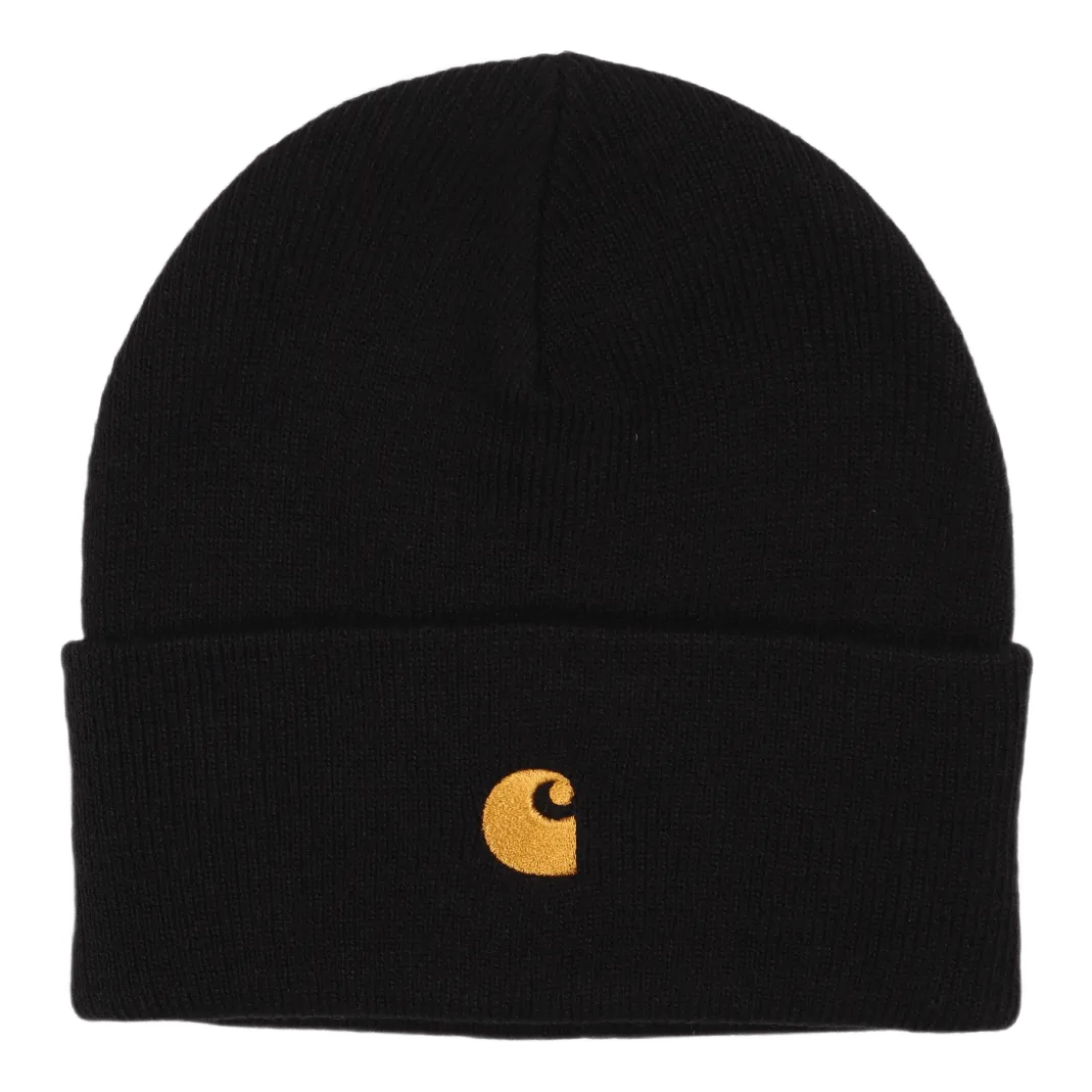 Chase Beanie Black / Gold