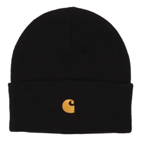 Chase Beanie Black / Gold