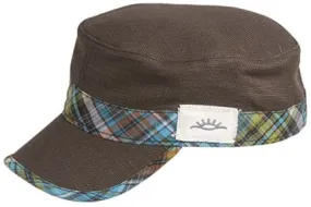 Conner Cotton Linen Army Cap