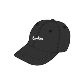 Cookies Original Mint Cotton Canvas Emb Dad Hat - Black/White