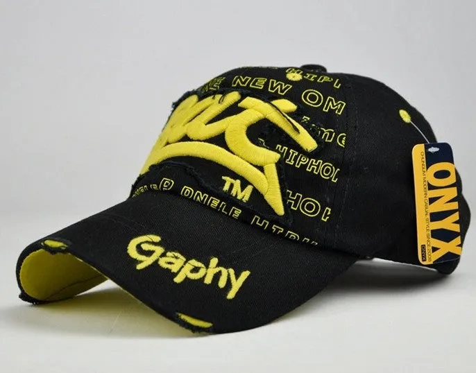 Cotton Mens Hat letter Bat unisex Women hats baseball cap casual caps