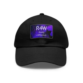 Dad Hat with Leather Patch (Rectangle)