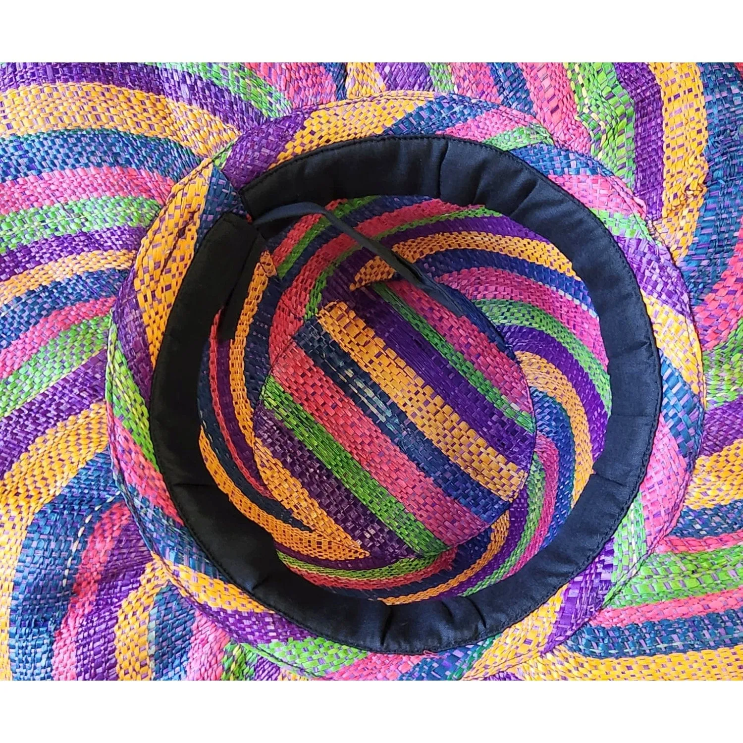 Damerae: Madagascar Big Brim Raffia Sun Hat