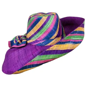 Damerae: Madagascar Big Brim Raffia Sun Hat
