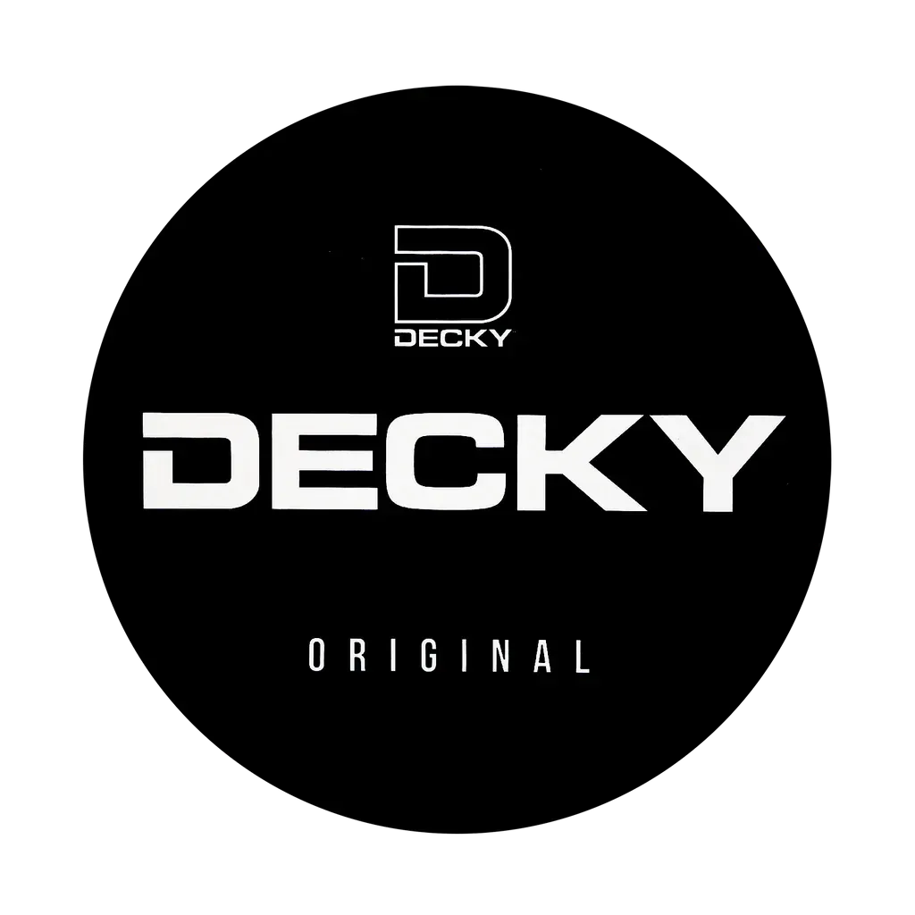 Decky 1127 HybriCam Trucker Cap, 6 Panel Camo Flat Bill Hat - CASE Pricing