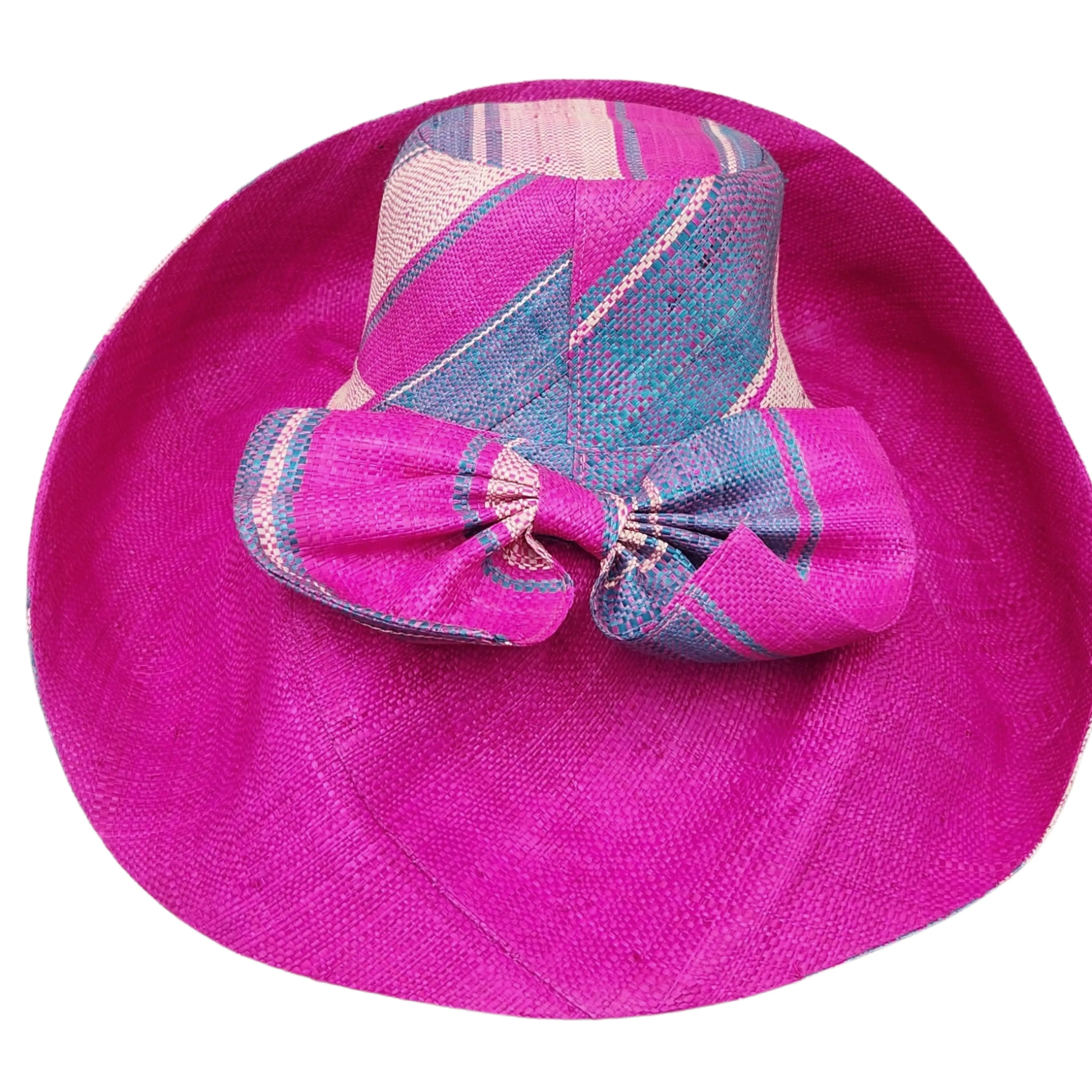 Dumisani: Madagsacar Big Brim Raffia Sun Hat